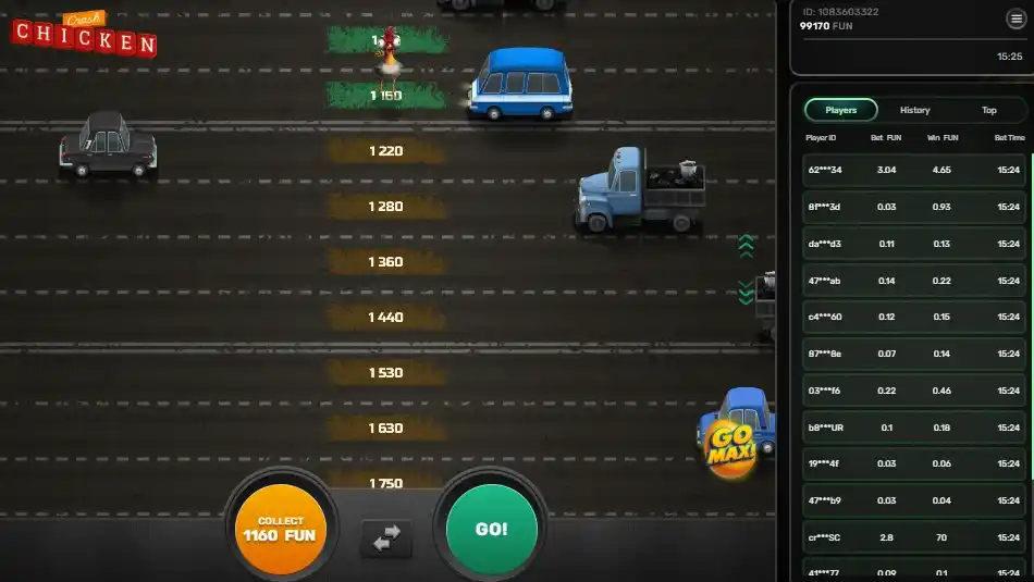 Chicken Crash Game Overview